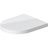 Duravit 0020190000 ME by Starck Compact Closed-Front Toilet Seat with Cover - White