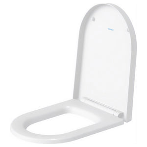 Duravit 0020290000 ME by Starck Elongated Slow-Closing Toilet Seat with Cover - White