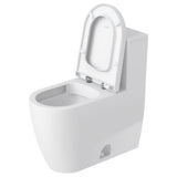 Duravit 0020290000 ME by Starck Elongated Slow-Closing Toilet Seat with Cover - White