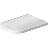 Duravit 0064690099 Happy D.2 19-1/4" Elongated Toilet Seat and Cover in White, with Soft Close