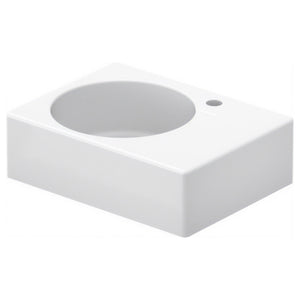 Duravit 0684600011 Scola 24.25" Bathroom Sink - Wall Mount or for Metal Legs Console