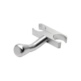 Amba AS-BHB Sirio Bathrobe Hanger, Brushed Finish