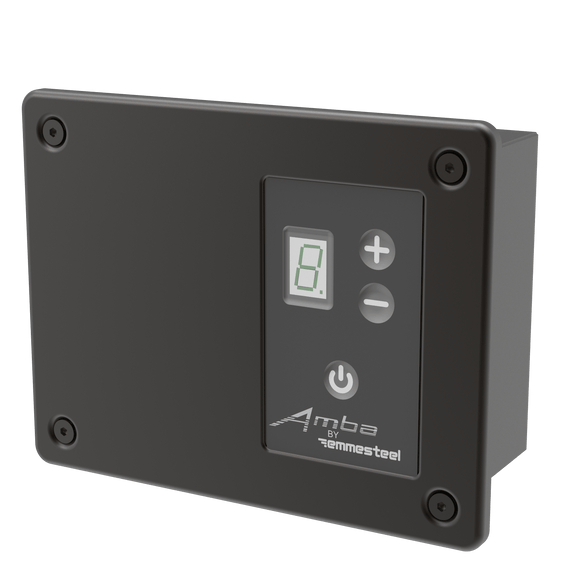 Amba ATW-DHCR-O Remote Digital Heat Controller for Antus, Quadro, Sirio & Vega Collections, Oil Rubbed Bronze