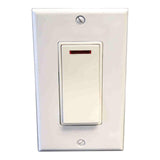 Amba ATW-S-A Pilot Light Switch, Almond Finish