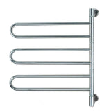 Amba Jill B003 Towel Warmer with 6 Rotating Bars, Polished Finish