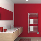 Amba Antus A-2056 Large Dual Purpose Towel Warmer/Radiator with 32 Bars, Polished Finish