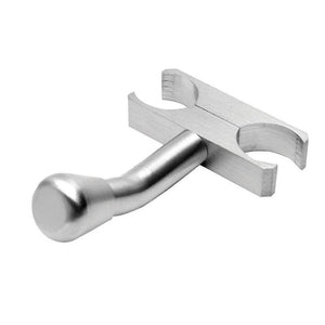 Amba AJ-BHB Jeeves Bathrobe Hanger in Brushed Finish