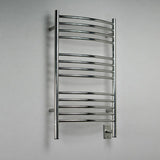 Amba Jeeves CCP Towel Warmer with 13 Curved Bars, Polished Finish