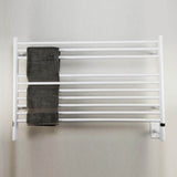 Amba Jeeves LSW Towel Warmer with 10 Straight Bars in White