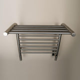 Amba MSB Classic Towel Warmer with 7 Straight Bars, Brushed Finish