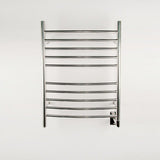 Amba RWH-CP Radiant Hardwired Curved Towel Warmer with 10 Curved Bars, Polished Finish