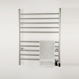 Amba RWH-SB Radiant Hardwired Towel Warmer with 10 Straight Bars, Brushed Finish