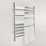 Amba RWP-CP Radiant Plug-in Curved Towel Warmer with 10 Curved Bars, Polished Finish