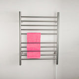 Amba RWP-SP Radiant Plug-in Straight Towel Warmer with 10 Straight Bars, Polished Finish