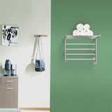 Amba RSH-P Radiant Shelf Towel Warmer with 8 Bars, Polished Finish