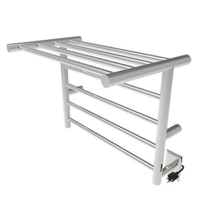 Amba RSH-P Radiant Shelf Towel Warmer with 8 Bars in Polished Finish