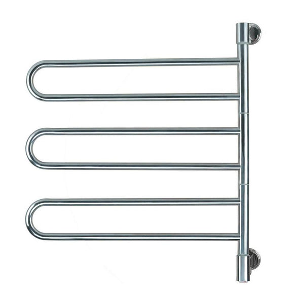 Amba Jill B003 Towel Warmer with 6 Rotating Bars in Brushed Finish