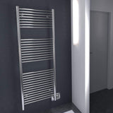 Amba Antus A-2056 Large Dual Purpose Towel Warmer/Radiator with 32 Bars, Polished Finish