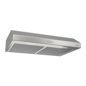 Broan BCDF130SS Glacier BCDF1 Series 30" Convertible Under-Cabinet Range Hood, 300 CFM, Stainless Steel