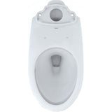 TOTO C776CEFG#01 Drake Elongated Toilet Bowl with CEFIONTECT and Tornado Flush, Cotton White