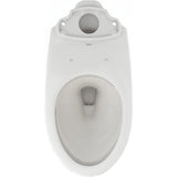 TOTO C776CEFG#11 Drake Elongated Toilet Bowl with CEFIONTECT and Tornado Flush, Colonial White