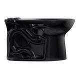 TOTO C776CEF#51 Drake Elongated Universal Height Toilet Bowl with Tornado Flush, Ebony Black