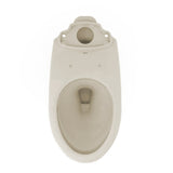 TOTO C776CEG#03 Drake Elongated Tornado Flush Toilet Bowl with CEFIONTECT in Bone Finish