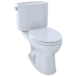 TOTO CST454CEFG#01 Drake II Universal Height Two-Piece Toilet with Left Hand Lever