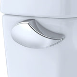 TOTO CST775CEFG#01 Drake Two-Piece Rounded Toilet with 1.28 GPF Tornado Flush, 12" Rough-in, Cotton White