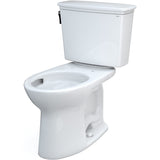 TOTO CST786CEG#11 Drake Transitional Two-Piece Elongated 1.28 GPF Toilet with CeFiONtect, Colonial White