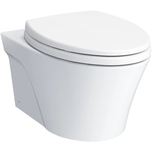 TOTO CWT426CMFG#WH AP Wall Hung Universal Height Skirted Toilet with In-Wall Tank