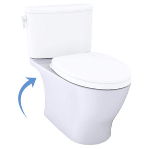 TOTO CT442CUFGT40#01 Nexus Elongated Chair Height Toilet Bowl Only