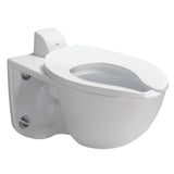 TOTO CT728CUVG#01 EcoPower Commercial Flushometer Back Spud Wall-Hung Toilet