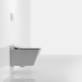 TOTO CWT449249CMFG#WH SP Wall Hung Toilet and In-Wall Tank System