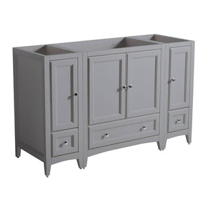 Fresca FCB20-123012GR Oxford 54" Grey Traditional Bathroom Cabinets