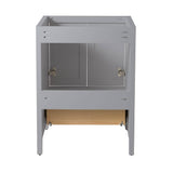 Fresca FCB2024GR Oxford 24" Grey Traditional Bathroom Cabinet