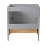 Fresca FCB2030GR Oxford 30" Grey Traditional Bathroom Cabinet