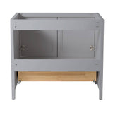 Fresca FCB2036GR Oxford 36" Grey Traditional Bathroom Cabinet