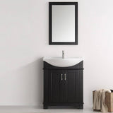 Fresca FCB2303BL-I Hartford 30" Black Traditional Bathroom Vanity