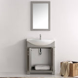 Fresca FCB2303GR-I Hartford 30" Gray Traditional Bathroom Vanity