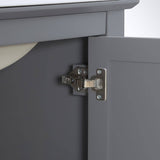 Fresca FCB2304GR-I Manchester 24" Gray Traditional Bathroom Vanity