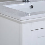 Fresca FCB2304WH-I Manchester 24" White Traditional Bathroom Vanity