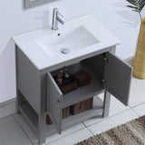 Fresca FCB2305GR-I Manchester 30" Gray Traditional Bathroom Vanity