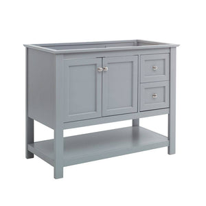 Fresca FCB2340GR Manchester 42" Gray Traditional Bathroom Cabinet