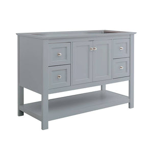 Fresca FCB2348GR Manchester 48" Gray Traditional Bathroom Cabinet