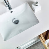 Fresca FCB2360WH-D-CWH-U Manchester 60" White Traditional Double Sink Bathroom Cabinet with Top & Sinks