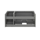 Fresca FCB6136GR-UNS-L Lucera 36" Gray Wall Hung Undermount Sink Modern Bathroom Cabinet - Left Version