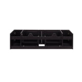 Fresca FCB6160ES-UNS Lucera 60" Espresso Wall Hung Single Undermount Sink Modern Bathroom Cabinet