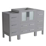 Fresca FCB62-122412GR Torino 48" Grey Modern Bathroom Cabinets