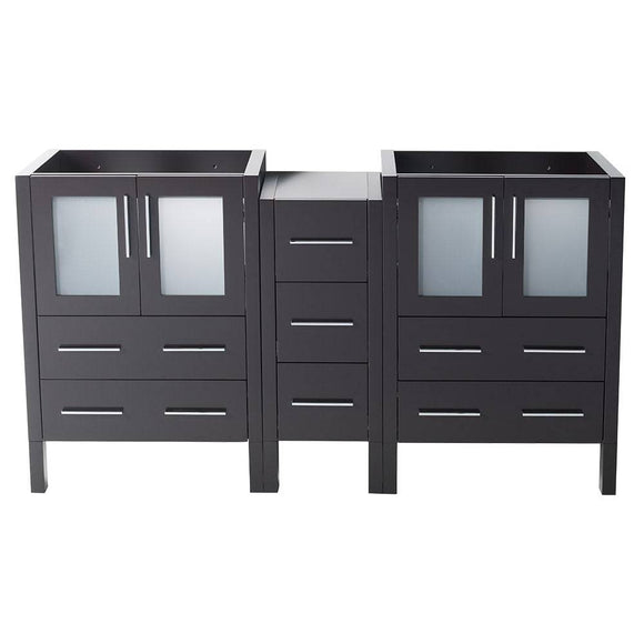 Fresca FCB62-241224ES Torino 60" Espresso Modern Bathroom Cabinets